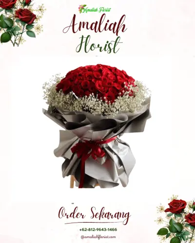 Buket Bunga di Pacar